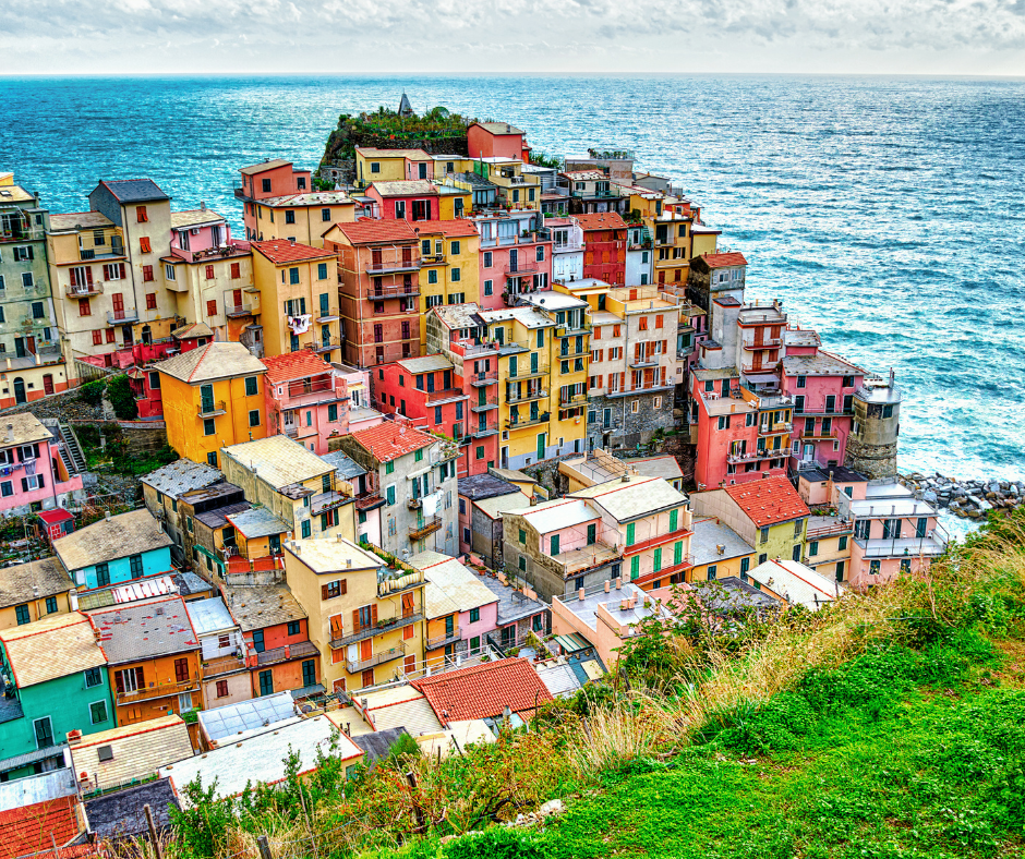 Colorful houses in Cinque Terre, Italy