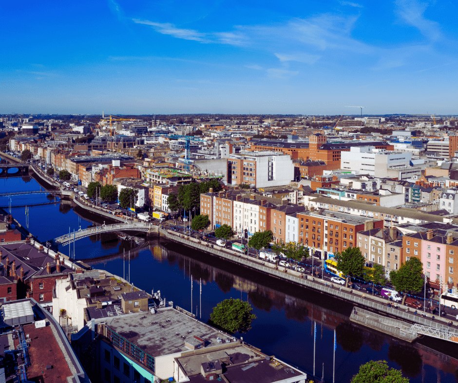 Liffey River in Dublin Ireland-top things to do in dublin