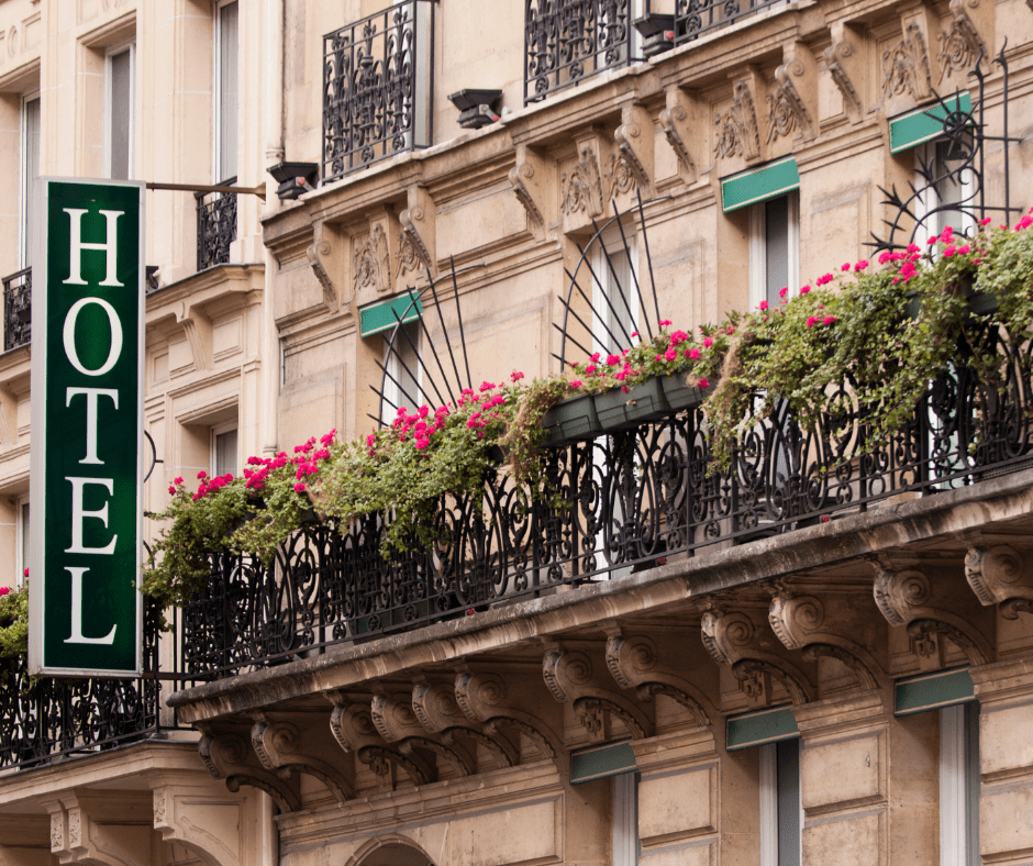 Flowery Hotel in Paris, France