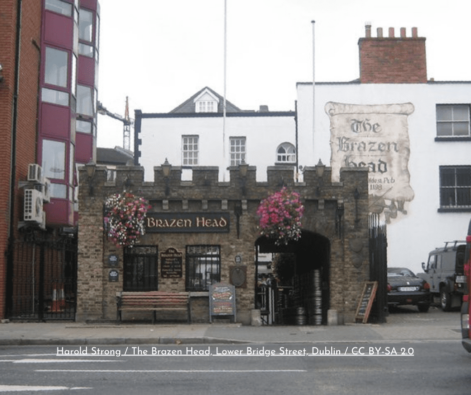 The oldest pub in Dublin The Brazen Head-top things to see in Dublin