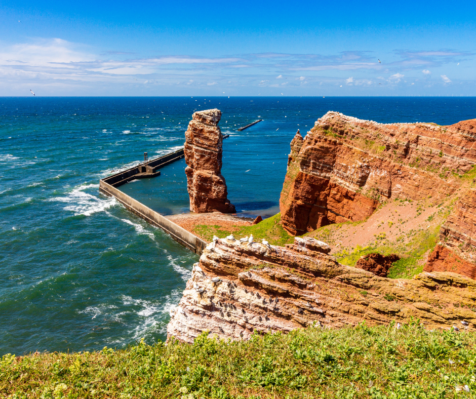 Heligoland German North sea