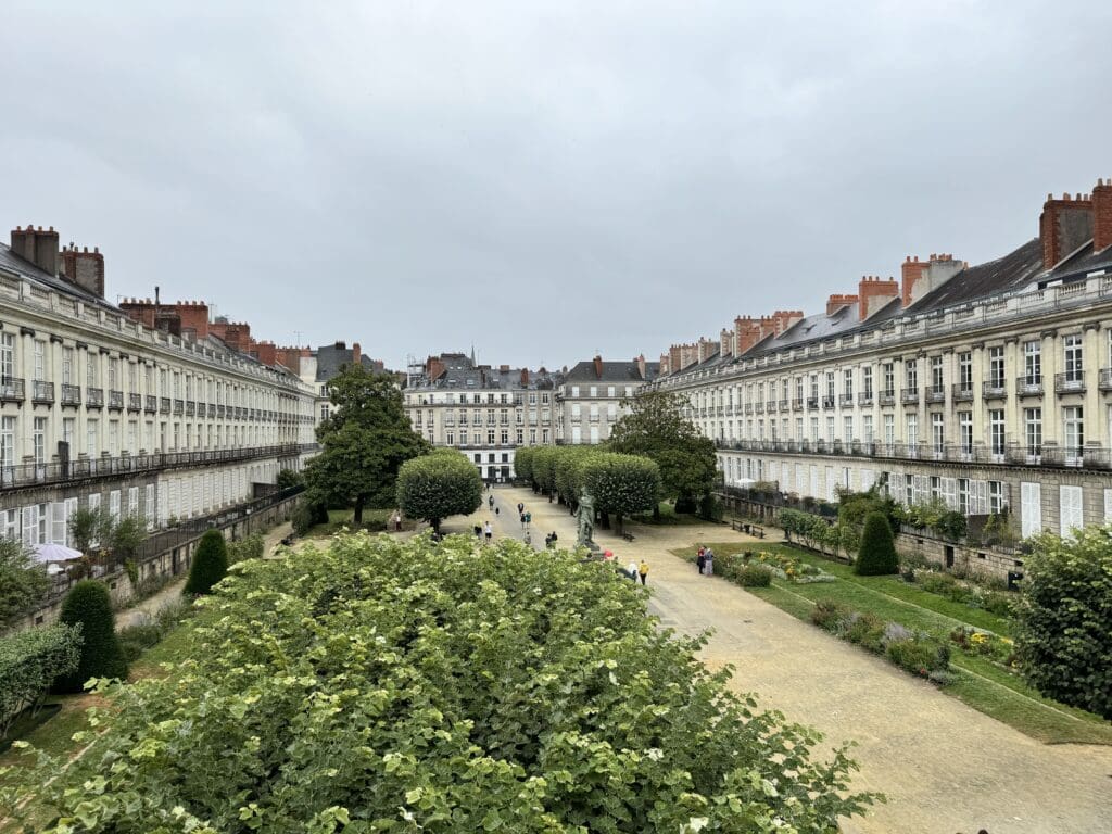 city center nantes france