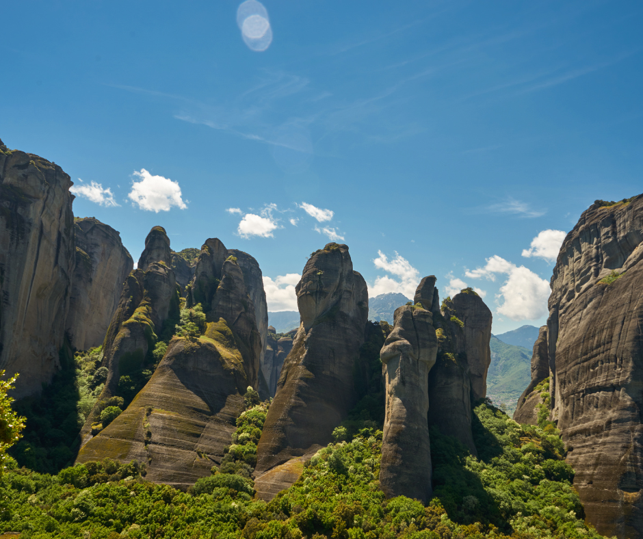 Meteora, Greece - Meteora Rocks landscape