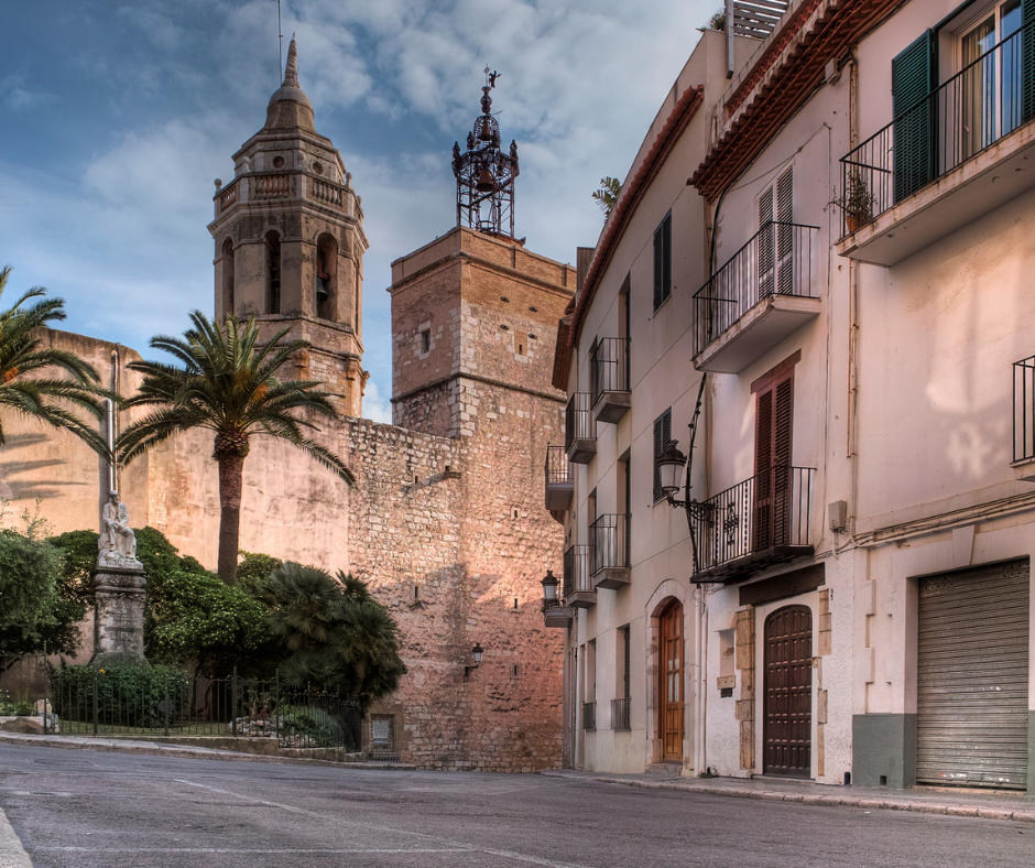 City of Sitges, Spain, near Barcelona