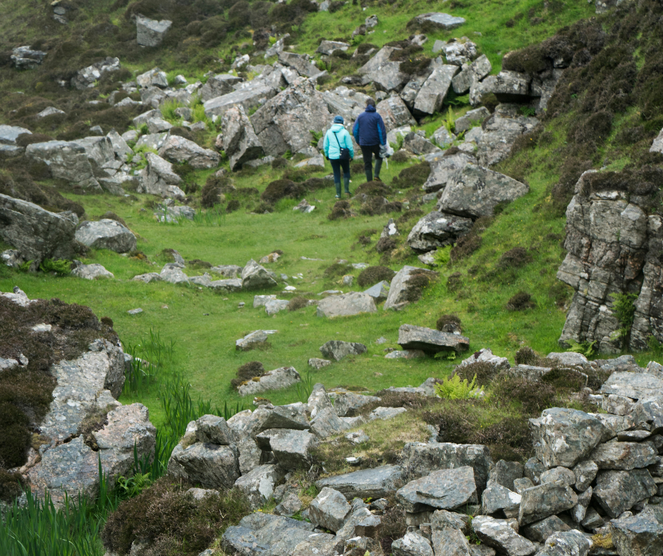 hiking in Scotland