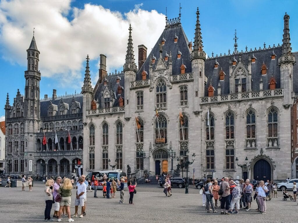 burg square bruges