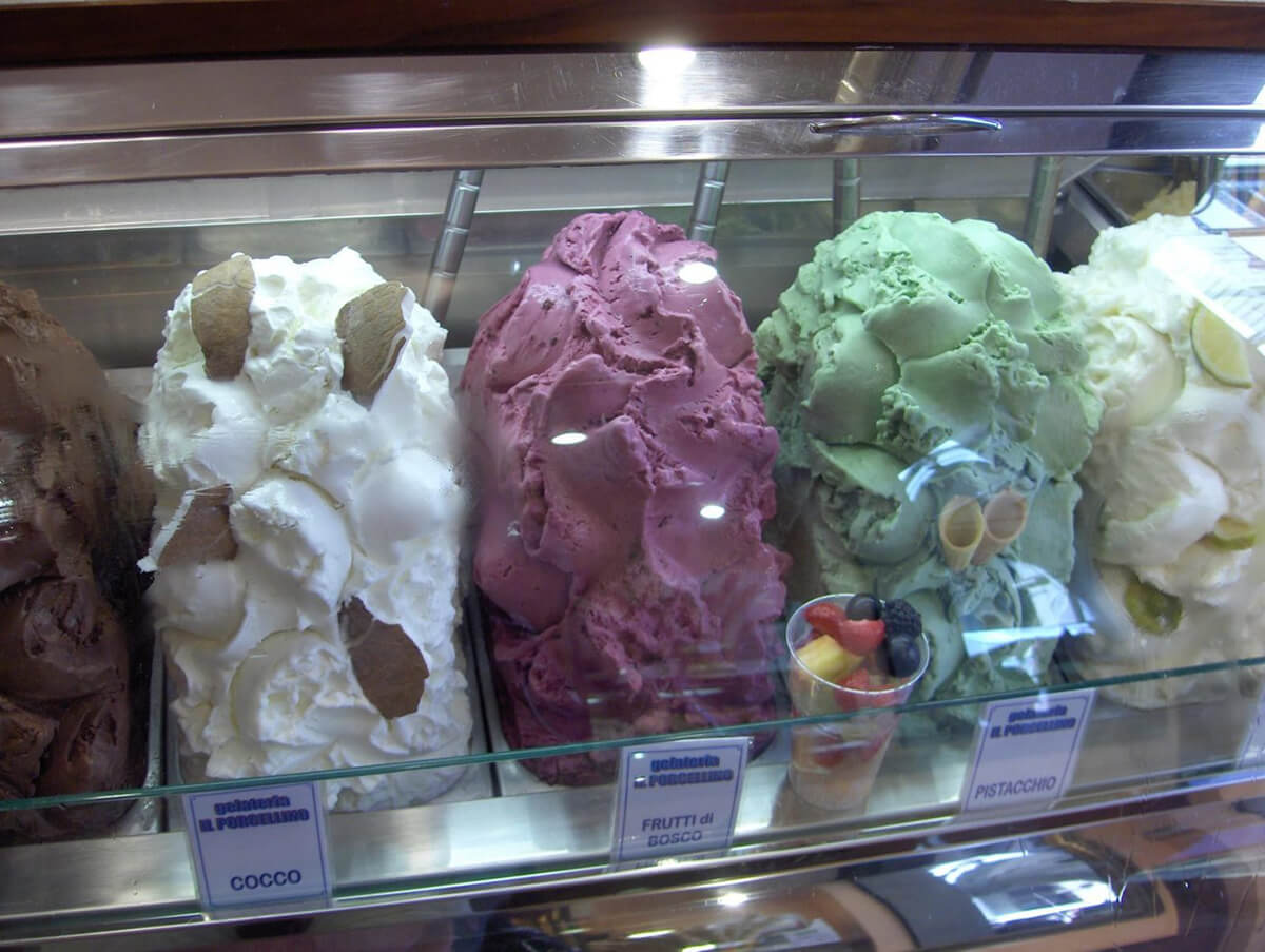 gelato, rome