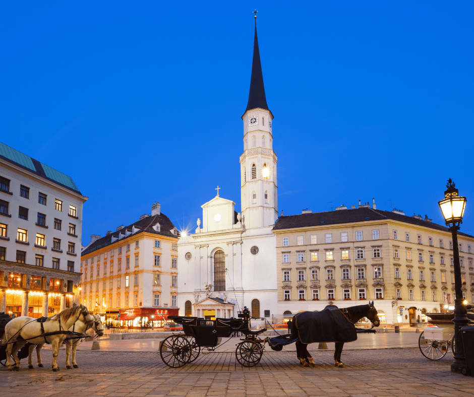 Habsburg Historic Site Hofburg Palace in Vienna, Austria